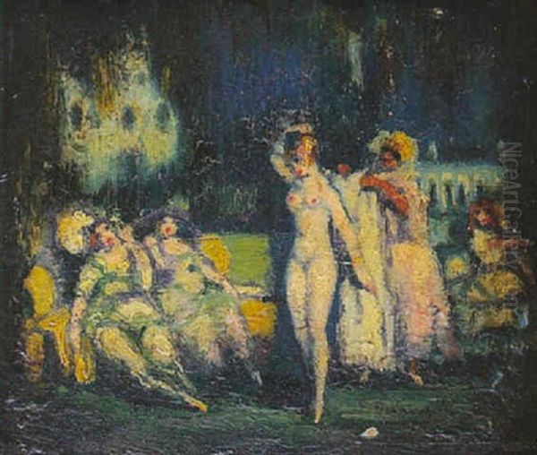 Desnudo Y Mujeres Sentadas - view 1