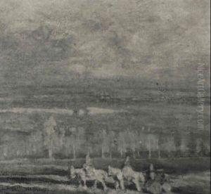 Paseando A Caballo Por El Campo by Federico Beltran Masses