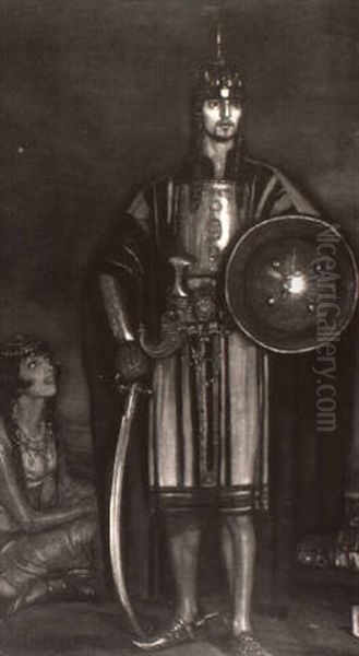 Rudolph Valentino In The Black Falcon - view 1