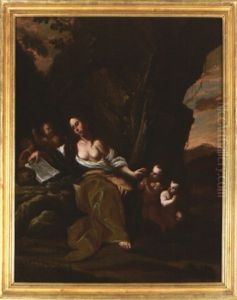 La Madeleine A La Sainte-baume by Agostino Beltrano