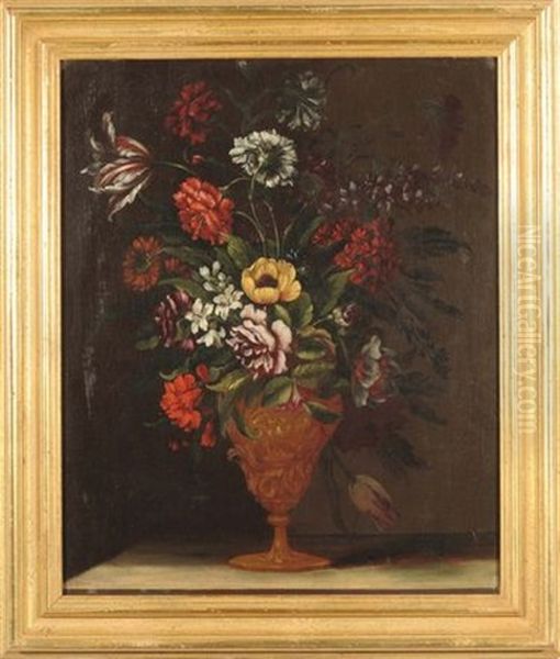 Natura Morta Con Vaso Di Fiori - view 1