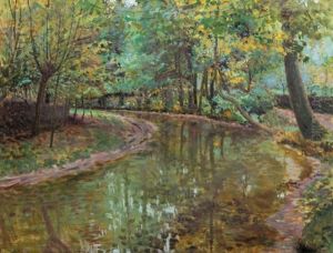 Podzimni Nalada (okorsky Potok) by Rudolf Bem