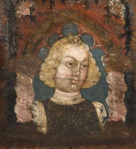 Portrait De Gentilhomme (+ Portrait D'une Dame De Qualite ; 2 Works) by Bonifacio Bembo