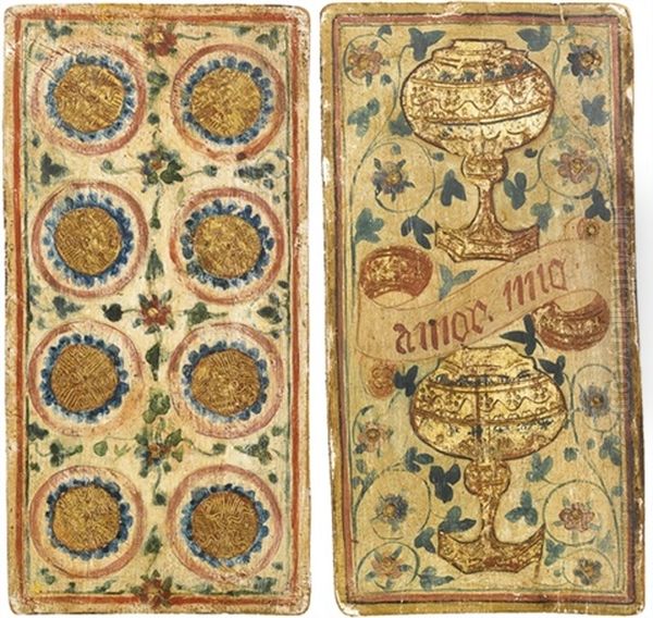 Otto Di Denari (+ Due Di Coppe; 2 Works) - view 1