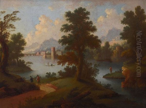 Flusslandschaft - view 1