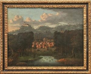 Blick Von Seehof Nach Bamberg