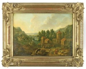 Landschaft Mit Figurlicher Staffage