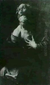 A Male Saint by Giovanni Battista Benaschi