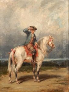Le Cavalier by Louis Emile Benassit