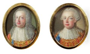 Kaiser Franz I. Stefan (+ Kaiser Joseph Ii; Pair) by Antonio Bencini