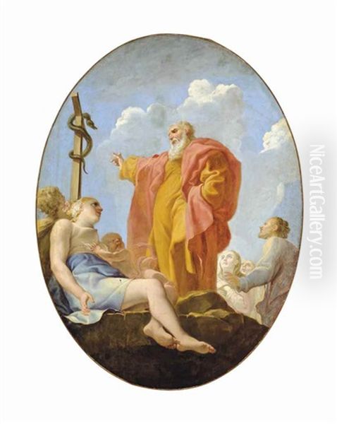 Moses And The Brazing Serpent - view 1