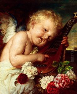 Music,  Putto With Roses (scherzo)