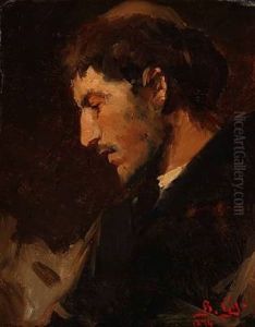 A Monk In Profile