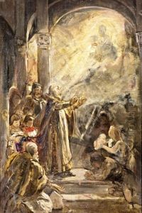 Szent Istvan Felajanlja A Koronat (vazlat) Szent Istvan Felajanlja A Koronat (vazlat)