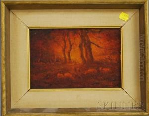 The Sunset's Reddening Glow by Henry Hammond Ahl