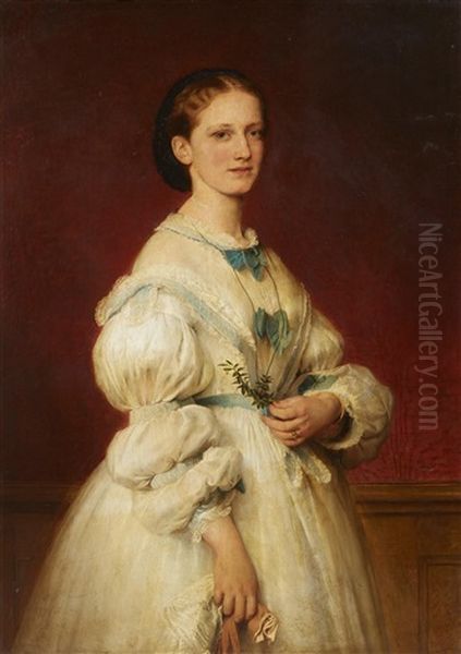 Portrait Of The Painter's Daughter Marie Euler - view 1