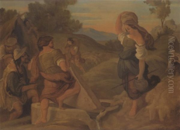 Jakob Und Rahel Am Brunnen - view 1
