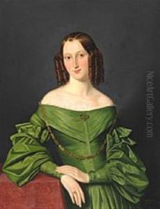 Portrait Of Countess Schulin (nee Holck)