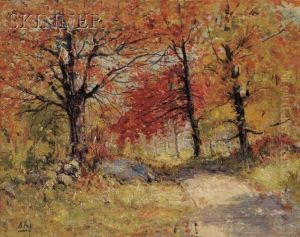 Autumn Woods by Henry Hammond Ahl