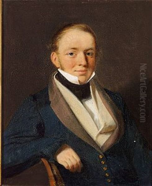 Portrait Of Sea Captain Jacob Hoskiaer - view 1
