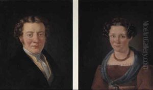 Portrait Of Mr. And Mrs. Von Christierson