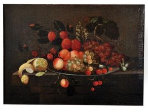 Nature Morte Aux Abricots, Raisins, Cerises Et Citron by Andries Benedetti