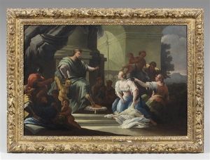 Le Jugement De Salomon by Marco Benefial