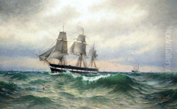 A Swedish Sailing Ship - view 1