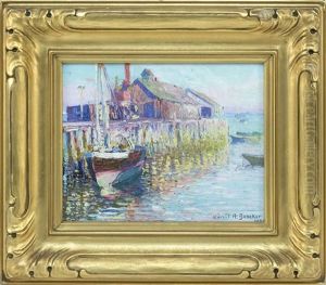 From My Studio Window -- Provincetown by Gerrit Beneker