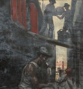 Taking A Break by Gerrit Beneker