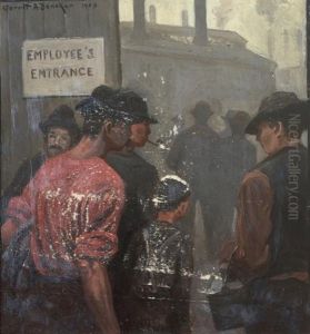 Employee's Entrance by Gerrit Beneker