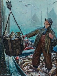 Provincetown Daily Catch by Gerrit Beneker