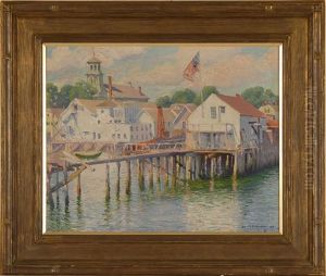 The Beachcombers Wharf by Gerrit Beneker