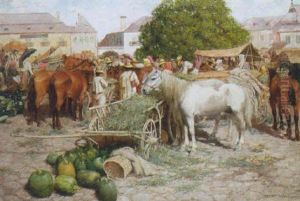 The Marketplace by Pal Benes