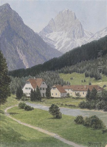 15 Verschiedene Osterreichische Landschaftsansichten, U. A. Bauernhaus Im Kaisergebirge/tirol, Hinterstoder, Gesause, Drei Turme Montafon/gauertal, Etc. (15 Works) - view 1