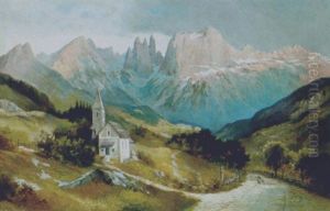 St. Cyprian Mit Blick Auf Den Rosengarten