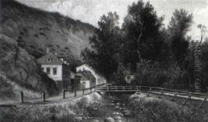 Motiv Aus Der Hinterbruhl by Ladislav Benesch