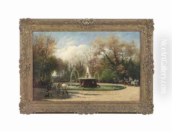 Spring In The Villa Borghese, Rome - view 1