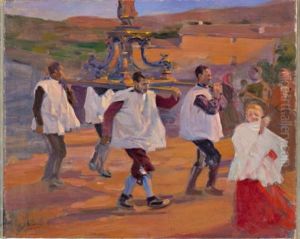 Procesion by Jose Benlliure Y Gil