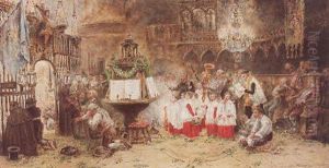 La Misa Mayor by Jose Benlliure Y Gil