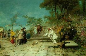 A Carnival by Jose Benlliure Y Gil