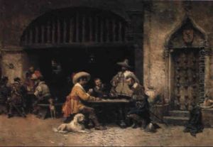Card Players In A Bodega Card Players In A Bodega