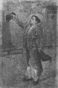 The Bullfighter's Salute by Jose Benlliure Y Gil