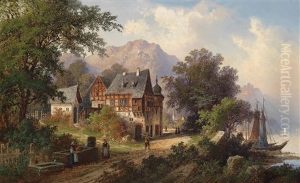 Aus Bruttig, An Der Mosel - view 1