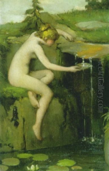 Die Quellnymphe - view 1