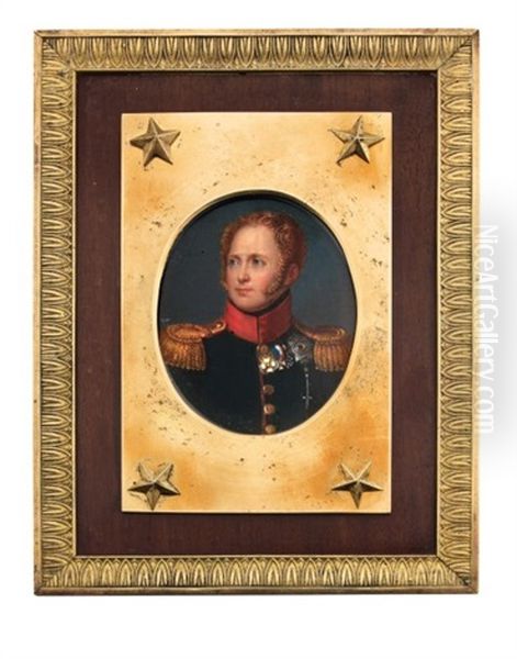 Portrait D'alexandre I, Empereur De Russie, En Uniforme De Colonel D'un Regiment De La Garde - view 1