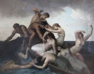 Atheniennes Surprises Par Des Pelages De Lemnos (ou Pelages Enlevant Des Femmes Grecques)