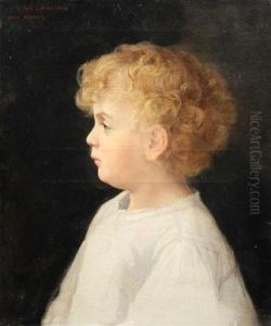 Portrait De Pierre Schoen Enfant