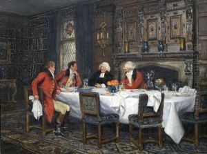 Old Cronies by Frank Moss Bennett