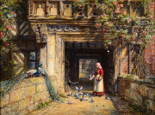 At Moreton Old Hall (cheshire) - view 1